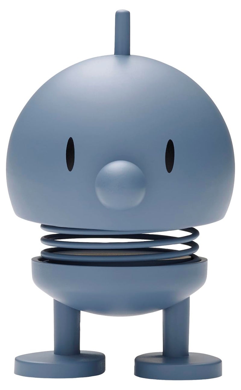 Hoptimist Baby Bumble, Sky, Home Decor Ornament - Scandinavian Design, Plastic W/Metal Spring, Small - Creates Cheerful Movement - Image 1